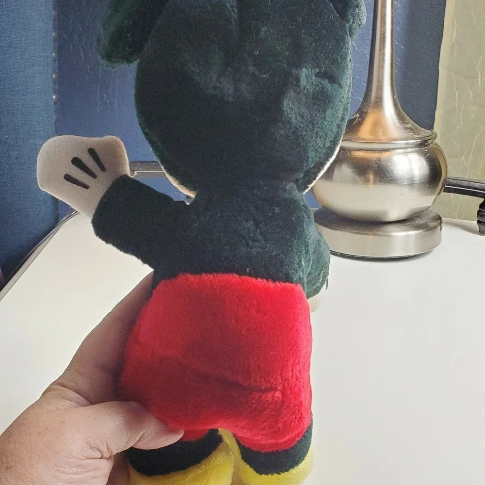 Vintage Mickey Mouse Plush Disneyland Walt Disney‎ World Park Souvenir Toy